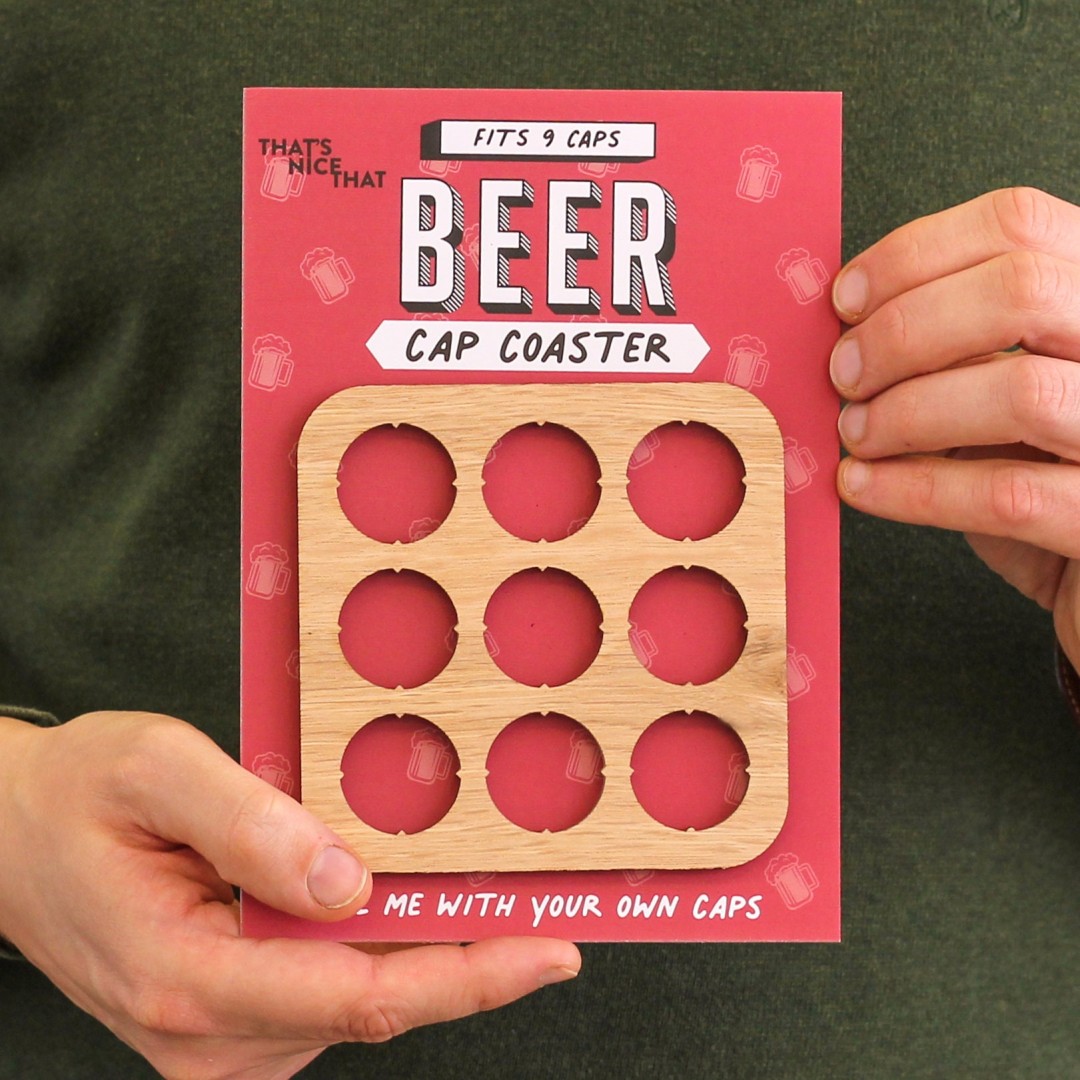 Beer Cap Collector Coaster Birthday Gift For Dad, Beer Cap Display, Man Cave Decor, Fathers Day Gift, Bottle Cap Coaster, Beer Cap Coaster