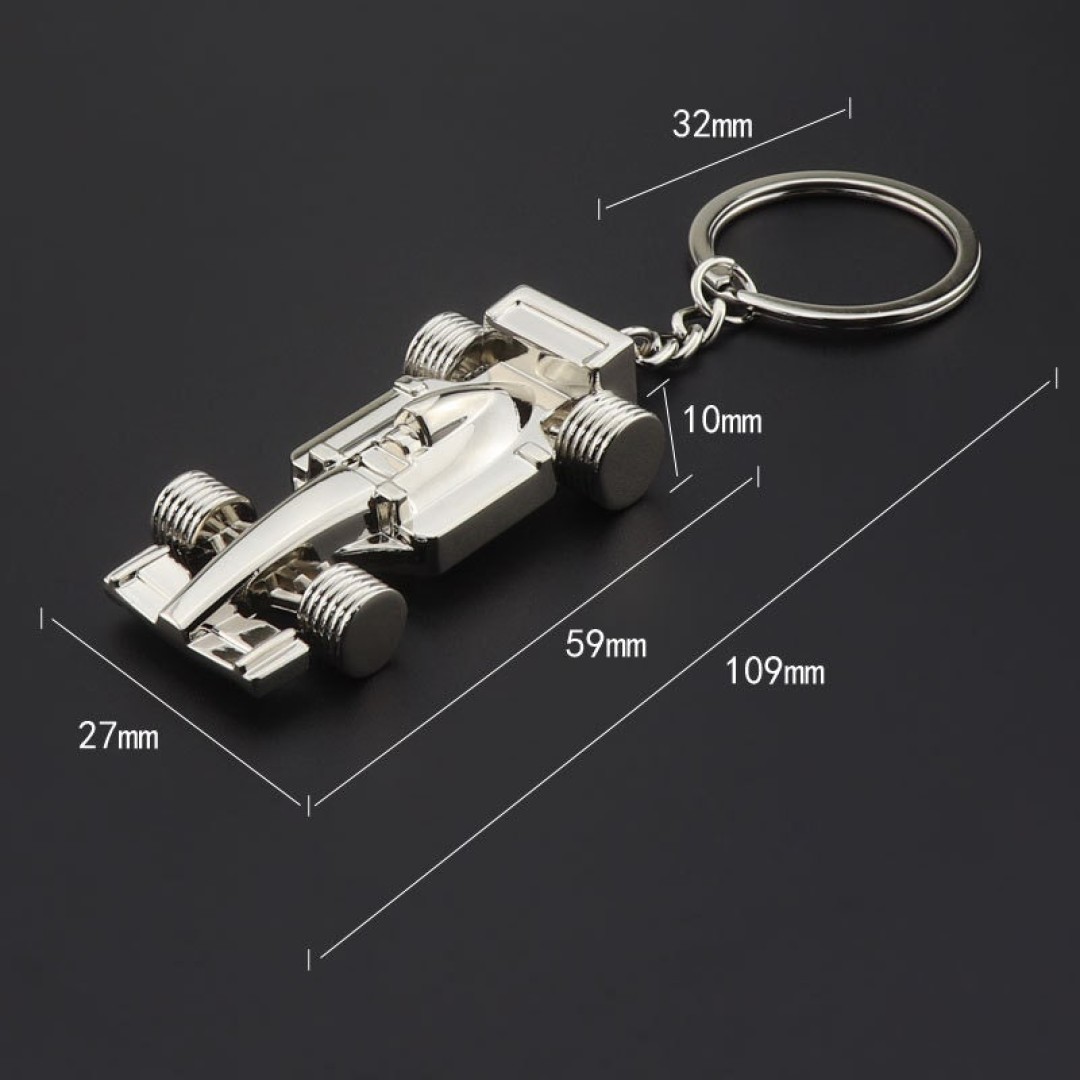 F1 Racing Car 3D Miniature Alloy Unisex Car Lover Gift Idea Keychain Keyring Keycharm KeyChain Australia Seller