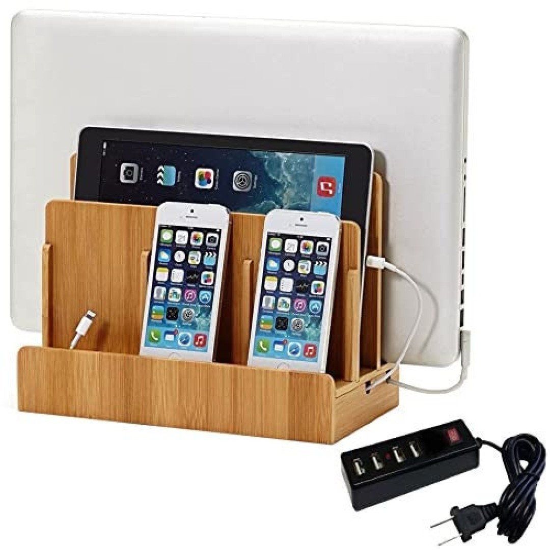 Multi Charging Station and Dock — Charges Up to 5 Devices. 9 Styles to Choose From. Great for the Whole Family.